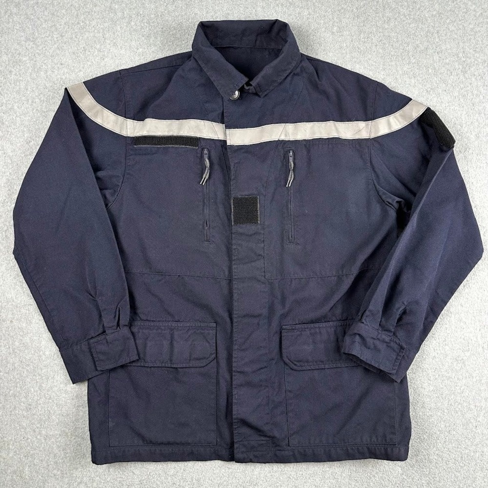 Fire Resistant Reflective Workwear Jacket Paul Boye Kermel Navy Blue 104 M